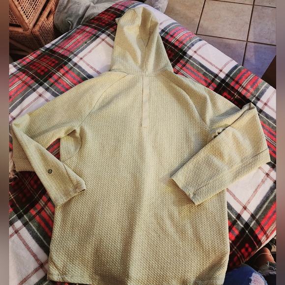 Lululemon At Ease Hoodie - Men's Small Tea Green Hooded Sweater - Picture 8 of 16